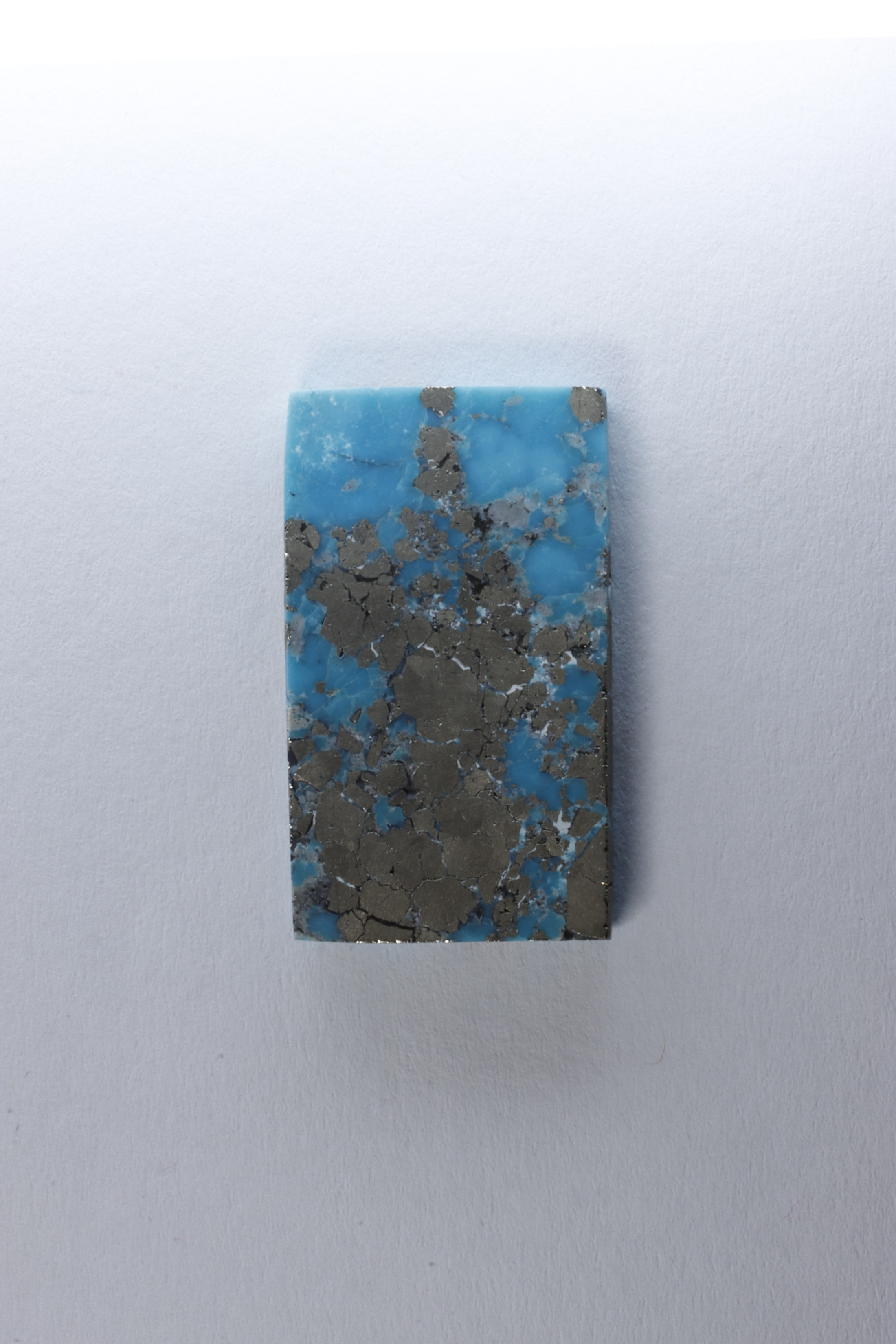 Persischer Türkis stone, back